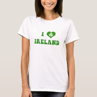 Ich liebe Irland Langarm-Shirt für Damen T-Shirt