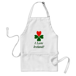 Ich liebe Irland Schürze