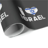 Ich liebe Israel Geschenkpapier (Rolleneckpunkt)