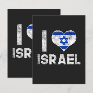 Ich liebe Israel Karte