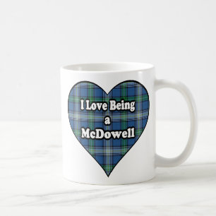 Ich Liebe ist eine McDowell Clan Cup-Tasse Kaffeetasse