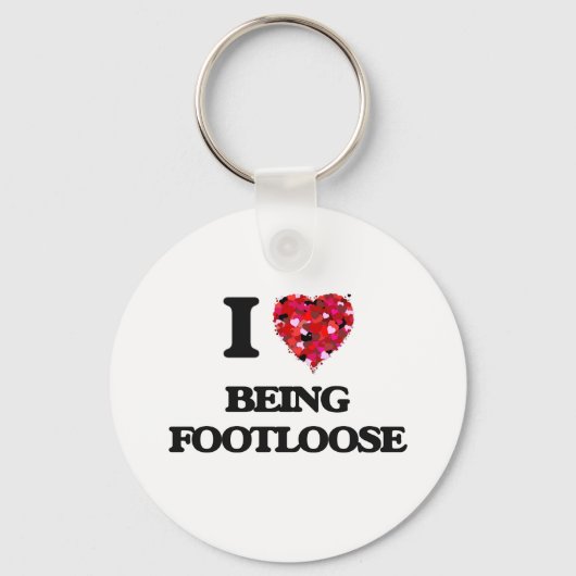 Ich Liebe ist locker Schlüsselanhänger (Vorderseite)