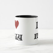 Ich liebe Italien Kaffeetasse (Zentrum)