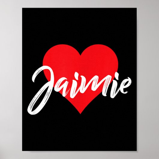 Ich liebe Jaimie Vorname Poster (Vorne)