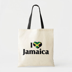 Ich liebe Jamaicas Flagge Tragetasche