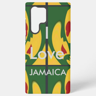 Ich liebe Jamaika: Umarme die lebendigen Rasta-Far Samsung Galaxy Hülle