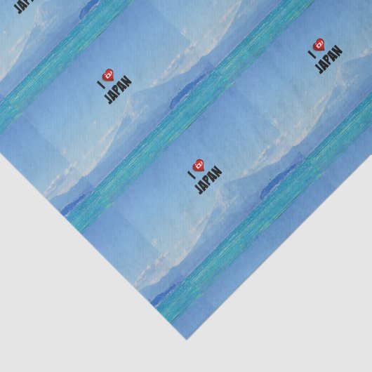 "Ich Liebe Japan", Fuji Seidenpapier (Ausschnitt)