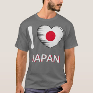 Ich Liebe Japan Meine Zuhause Mein Land 23 T-Shirt