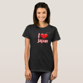 Ich liebe Japan T-Shirt (Vorne ganz)