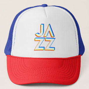 Ich liebe Jazz Truckerkappe