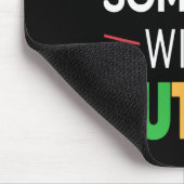 Ich Liebe jemand mit Autismus Bewusstsein Männer F Mousepad (Ecke)