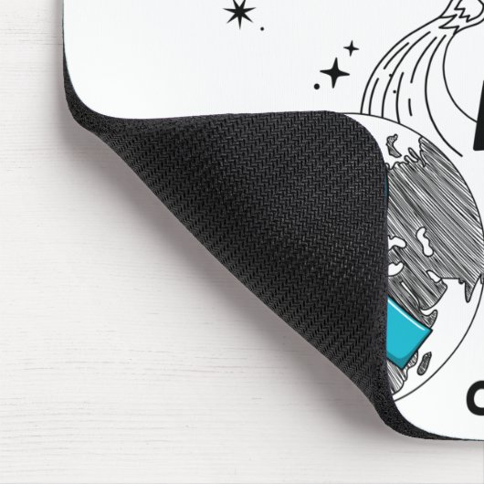 Ich Liebe Jemand mit Myasthenia Gravis Bewusstsein Mousepad (Ecke)