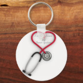 Ich Liebe Jemand mit Noonan-Syndrom-Schlüsselanhän Schlüsselanhänger (Vorderseite)