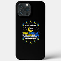 Ich Liebe jemandem mit Down Syndrome Awareness T21