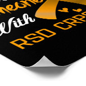 Ich Liebe jemandem mit Rsd Crps Bewusstsein 1 Poster (Ecke)