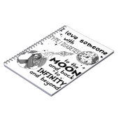 Ich Liebe jemandem mit Typ 1 Diabetes Notizblock (Linke Seite)