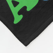Ich liebe jemanden mit Autismus 2 Fleecedecke (Ecke)