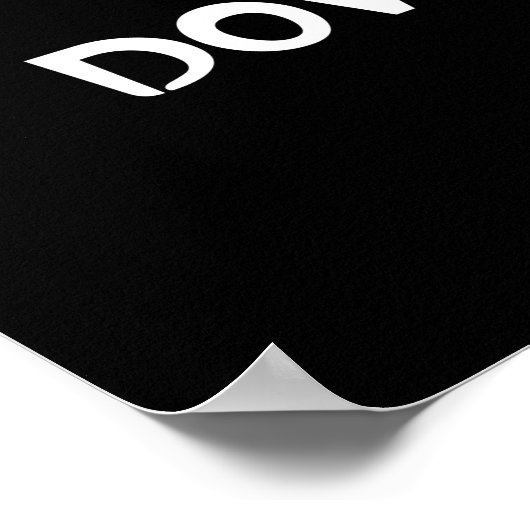 Ich Liebe jemanden mit Down-Syndrom-Liebe Poster (Ecke)