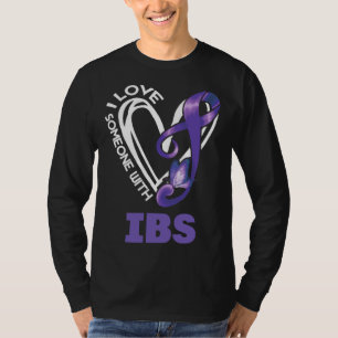 Ich liebe jemanden mit IBS Reizdarmsyndrom A T-Shirt