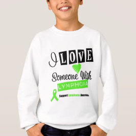 Ich Liebe jemanden mit Lymphomen T-Shirt