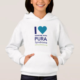 Ich LIEBE jemanden mit PURA Hoodie