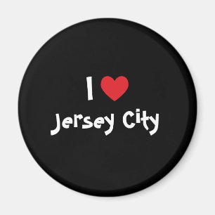 Ich liebe Jersey City Magnet