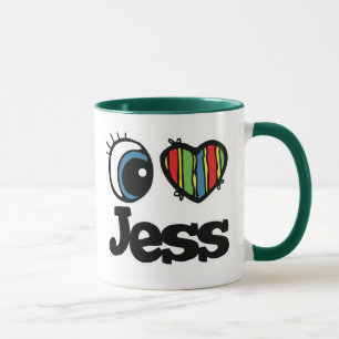Ich liebe Jess Tasse