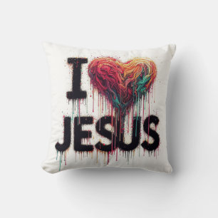 Ich liebe Jesus #2 Kissen