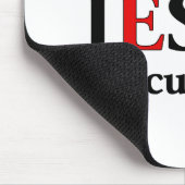 Ich Liebe Jesus [aber ich höre ein wenig] Mousepad (Ecke)