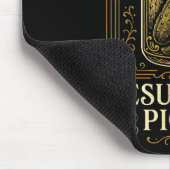 Ich liebe Jesus & Gurken - Lustiger christlich Mousepad (Ecke)