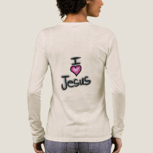Ich liebe Jesus Christliches Zitat  Tri-Blend Shirt