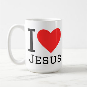 Ich liebe Jesus Kaffeetasse