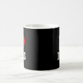 Ich liebe Jesus  Kaffeetasse (Mittel)