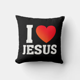 Ich liebe Jesus Kissen