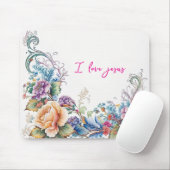 Ich liebe Jesus Mousepad (Mit Mouse)