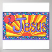 Ich Liebe Jesus! Poster (Vorne)