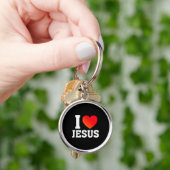 Ich liebe Jesus Schlüsselanhänger (Hand)