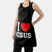 Ich liebe Jesus Schürze (InSitu)