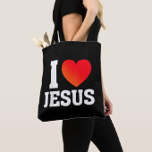 Ich liebe Jesus Tasche (Von Nahem)