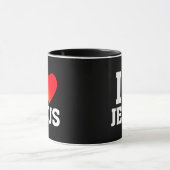Ich liebe Jesus Tasse (Zentrum)