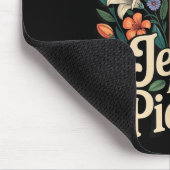 Ich liebe Jesus und Essiggurken Mousepad (Ecke)