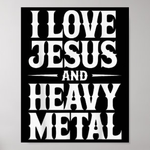 Ich liebe Jesus und Heavy Metal  Poster