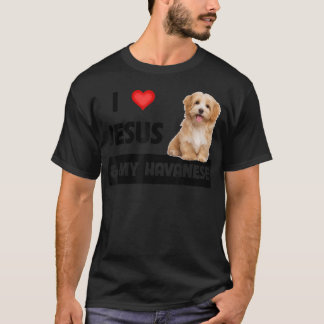 Ich Liebe Jesus und mein Hund Mama Hund Vater Pet T-Shirt