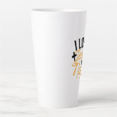 Ich Liebe Jesus und Nickerchen Funny Religious Milchtasse (Vorderseite)