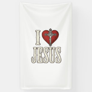 Ich liebe Jesus Vintage Gravur Faith Shirt Design_ Banner