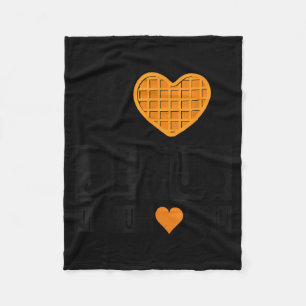 Ich liebe Jesus Waffel Herz Jesus liebt dich lusti Fleecedecke
