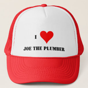 "Ich Liebe Joe der Klempner " Truckerkappe