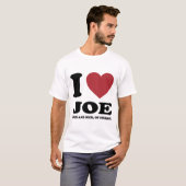 ICH LIEBE JOE KEVIN UND NICK, NATÜRLICH. T-Shirt (Vorne ganz)