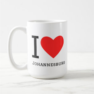 Ich liebe Johannesburg  Kaffeetasse