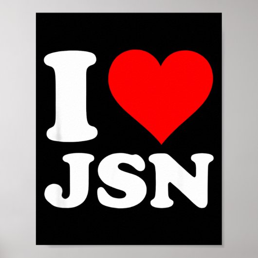 Ich liebe jsn poster (Vorne)